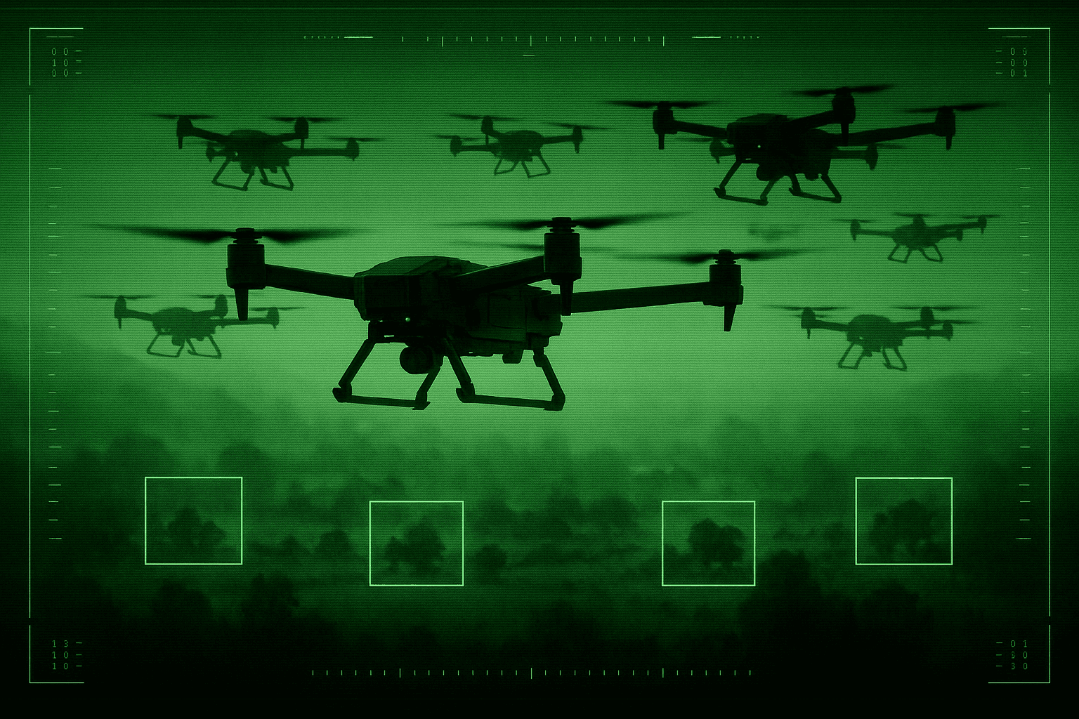 Tactical Drone Swarm